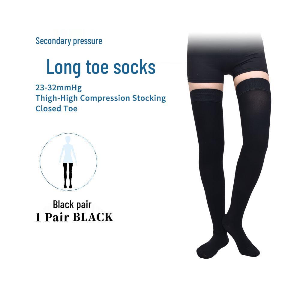 Class II Compression Calf-Length Socks for Varicose Vein & Thrombosis Prevention