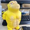 Yellow Squeeze Vent Gorilla Slow Rebound Soft Glue Gorilla Toys  Children Toys