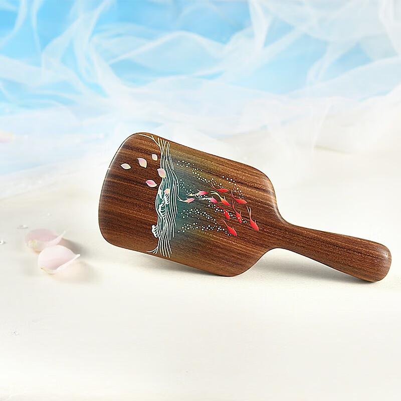 

Tan Mujiang Carp Leaping Wave Air Cushion Hairbrush Gift Set