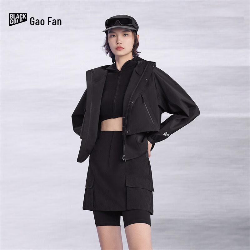 

Gaofan Super Shell Women s Short Hooded Jacket S