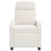 Recliner Chair Cream Boucle