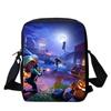 Fortnite Cartoon Lightweight Crossbody Shoulder Bag, Unisex Kids Aged 6-14 Portable Game Print Daily Small Storage Handbag