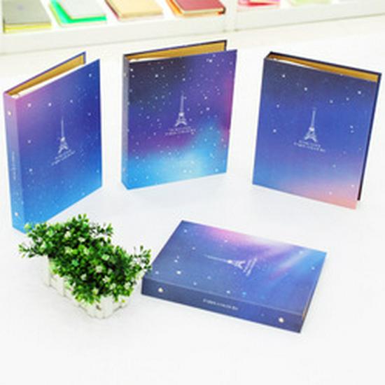 Wengu A4 Loose-leaf Binder Notebook - 80 Pages, Paper Classification, Iron Ring Planner Journal