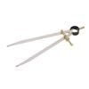 Wing Divider High Accuracy Rust Resistant Gold Adjustable Lockable Leather Divider Gauge for DIY