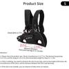 Hunderucksack-Träger für Hunde, Hunde-Hebegeschirr, Verstellbare gepolsterte atmungsaktive Gurte für Hunde mit Behinderungen, Gelenkverletzungen, Arthritis,S