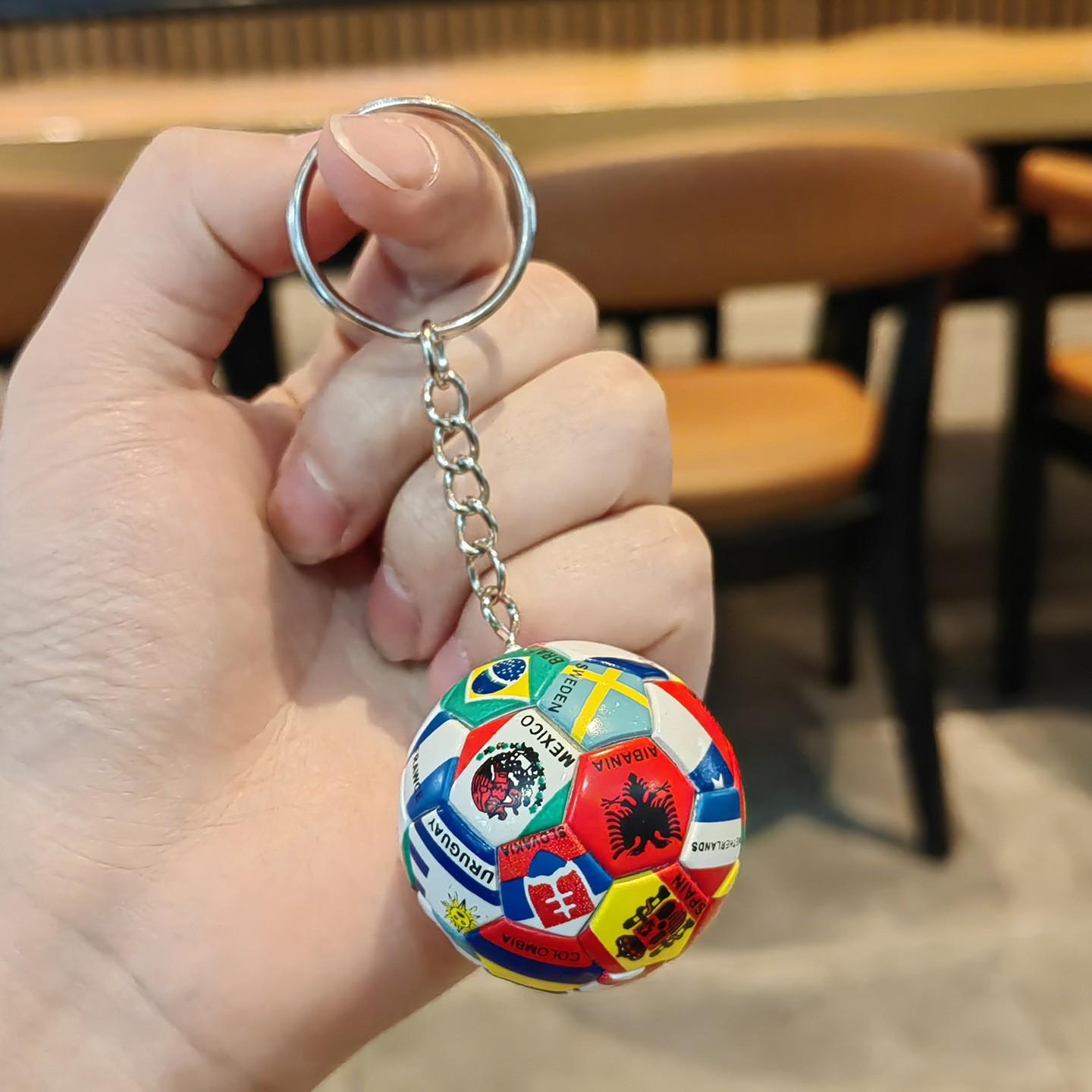 

Football Pendant Keychain One Size жёлтый