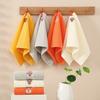25x50cm Cartoon Animal Embroidery Bathroom Hanging Children Towel Cotton Face Wash Soft Water Absorbent