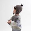 Windproof Pullover Cap Warm Beanie Hat New Ear Protection Hat  Kids