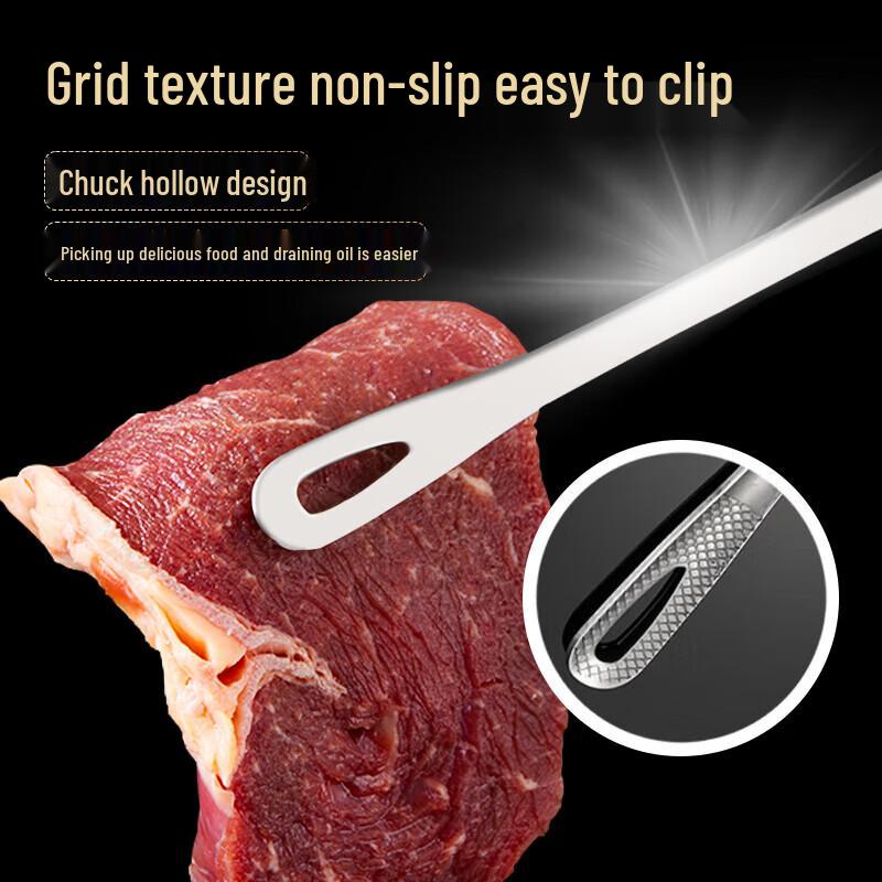 Hengxin Ruichu 3-Piece Stainless Steel BBQ Tool Set