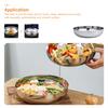 Reusable Fruit Bowl Food Household Fettuccine Pasta Plate Multi-function Serving Salad Bowls