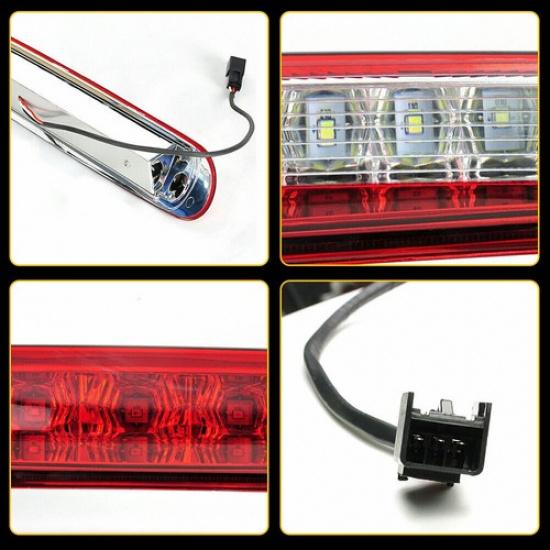 For Chevy 2007-13 Silverado GMC Sierra Red LED 3RD Third Brake Light Cargo Lamp
