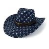 Wind Hole Western Cowboy Hat Farm Uv Shade Knight Hat Party Party Orgy Top Hat