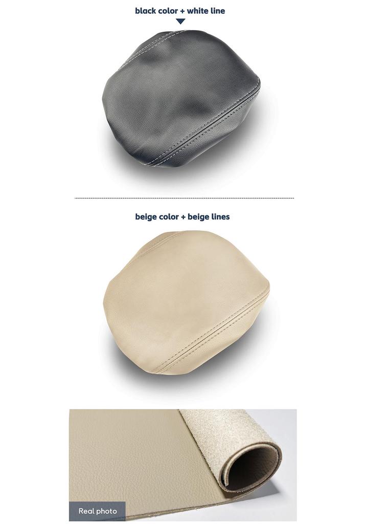 Applicable Leather Armrest Cover for 2015-2016 Honda CR-V, No-Disassembly, Easy Install