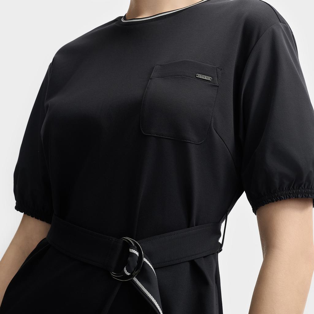 New FILA Short Sleeved Dress Women's Legend Blue F11W523302F-NV