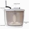 Compact Hand-Cranked Laundry System for Travel