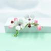 Brooch With Plum Flower Detailing Rhinestones Floral Shaped Pin for Jacket Dress Hat Decoration Statement Jewelry