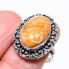 Brecciated Mookaite Gemstone 925 Sterling Silver Jewelry Ring Size 8 KJ-259