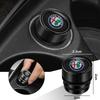 Car Cigarette Lighter Dust Cover Dustproof Decoration Cap For Giulietta 159 147 156 166 Mito Giulia GT Stelvio Tonale
