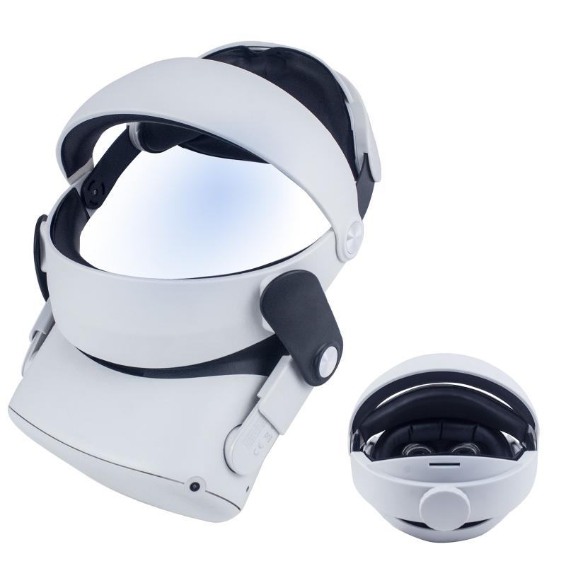 Bandă de cap Virtual Reality Forcesupport Îmbunătățiri pentru Curea de cap pentru 2 Căști Ușoară pentru Curea de cap