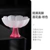 Afternoon Tea Teacup Lotus Flower Glass Tea Cups Lotus Shaped Vessel Milk Fruit Juice Container Color Lotus Goblet Coffee Cup