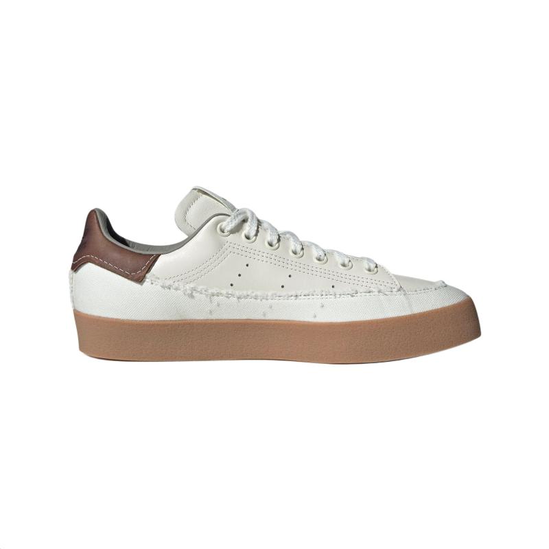 Adidas Originals STAN SMITH CS Slip Resistant Abrasion Resistant Low top Skateboard Shoes Unisex White Brown Sneakers ID6250