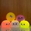 Juguete de Simulación Baozi Luz de Noche Bolas de Masa Suaves Lindas Suaves Vaporera Accesorios para Bromas de Cumpleaños Juguete de Bolas de Masa de Colores Regalos Blandos Regalo