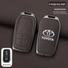 Toyota Key Case for Corolla, Camry, Levin, RAV4, Avalon, IZOA, CHR, Highlander - Snap Button