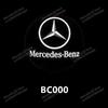 2/4P Car Door Lamp Projector Welcome Step Up Puddle Light For Mercedes Benz W166 GLE C167 B E A C Class W205 W176 W213 GLC X253 WE1