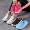 Women'S Lightweight Breathable Mesh Casual Sneakers - Low-Top Round Toe Slip-On Shoes with Foam Sole & Microfiber Lining
