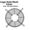 Refrigerator  28 Degree Cooling Fan Blade Mesh Cover Cold Storage Motor Cover 230mm 280mm 330mm Size  Fan Grill
