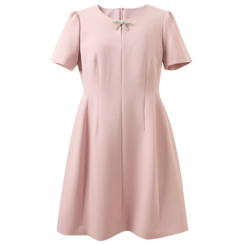 

Sancai Ruochao Women s Plus Size Summer A-Line Midi Dress M