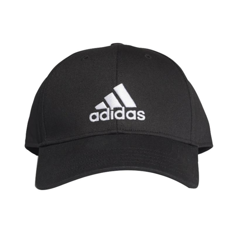 adidas Logo Embroidered Summer Cotton Baseball Cap Black Adidas FK0891