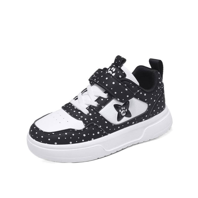 Children's Sports Shoes 2025 Autumn New Leather Comfortable Lightweight Non-slip Men and Girls Fashion Casual Children's Board Shoes Tide