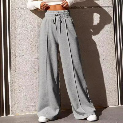 Sports Pants for Women In Spring Autumn Straight Tube Loose Fitting Sanitary Pants, Wide Leg Pants, Outdoor Dance Casual Pant