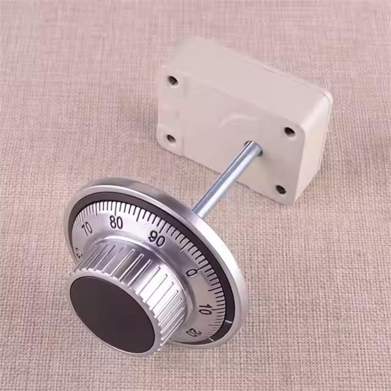 High Quality Mechanical Safe Locks Dial and Ring Deadbolt Lock,Round Spindle Lock for Safe Box, ATM Machine Turntable Lock Core