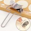 Pie Maker, Pizza Pastry Cutters, Rolling Cooking Tools, Stainless Steel Dumpling Wraper Mould, Dough Circle Roller Machine