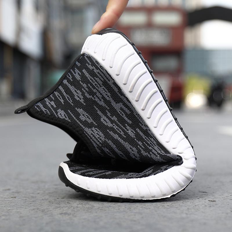 Fashion Leisure Sneaker Men's Shoes Summer Platform Outdoor Running Soft Soled Comfortable Casual Mesh Walking Shoes Tenis Masculino