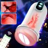 Automatic Sucking Male Masturbator Cup Vibration Blowjob Machine Men Masturbation Masturbate Sex Toys for Adult Supplies