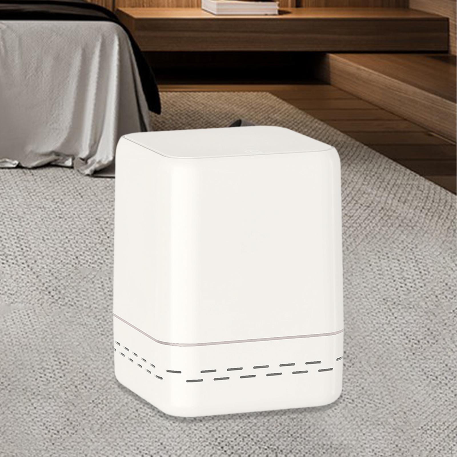 

Мусорное ведро объемом 10 л, пресс для открывания мусорного ведра, прочный дом с крышкой, отходы для туалета белый