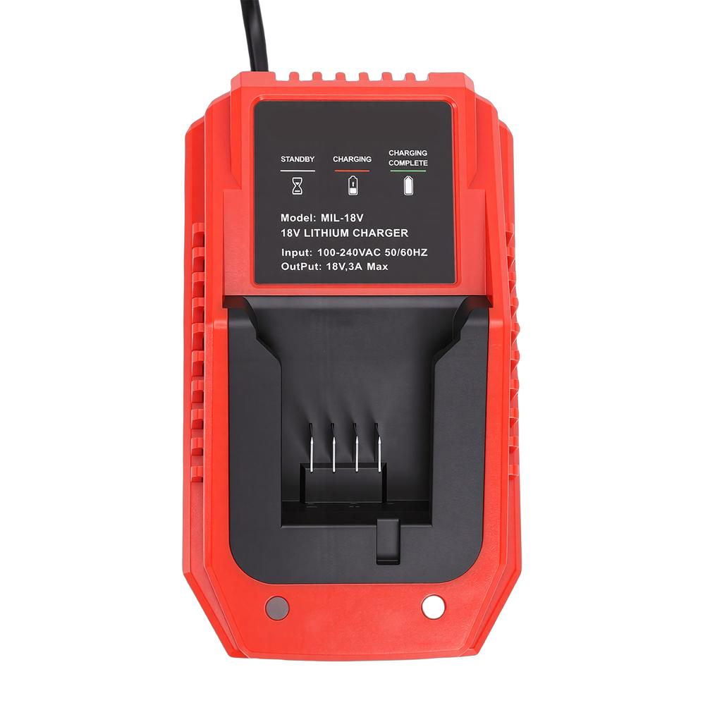 Battery Charger Fit for 48 11 1850 48 11 1840 48 11 1830 48 11 1828 48 11 15 3A Li Battery High Safety Power Tool Fast