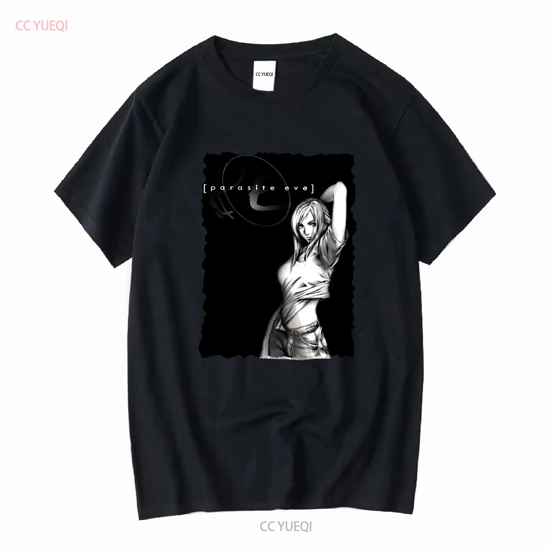 

Parasite Eve V2 Classic Video Game T Shirt Retro Gamer Gaming Black and White Size S 5XL long or short sleeves vintage Washed 4XL