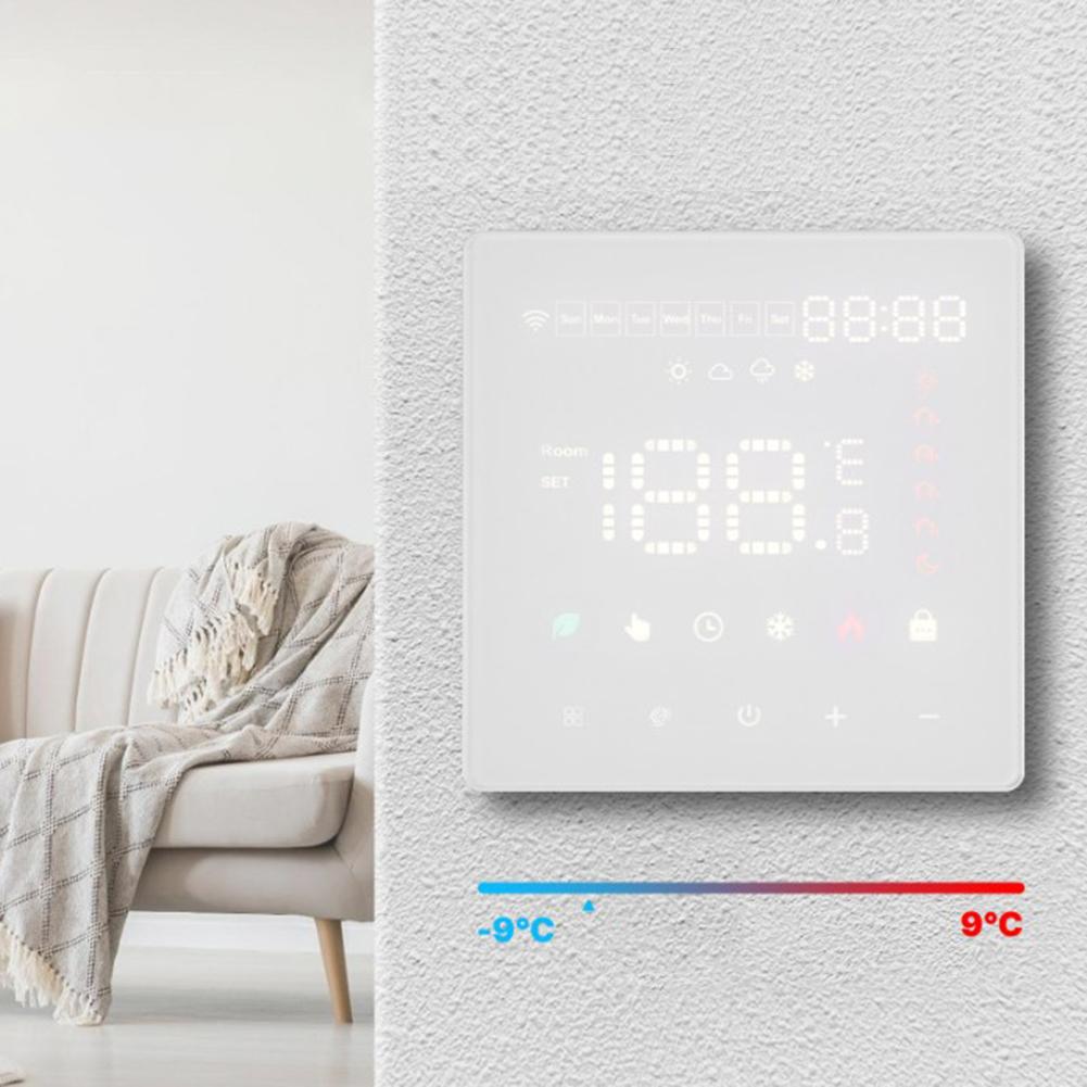 1pc Electric Floor Heating Thermostat Smart-Control 3600W, 16A, 220V Floor Heating Thermostat-Smart WiFi Programmable Thermostat