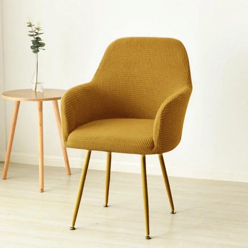 Water-resistant Elastic High Arm Chair Covers Hotel Dining Adjustable Armchair Cover Hotel Bar Seat Slipcover Home Decoration