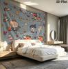 Chainsaw Man Wall Tapestry Aesthetic Wall Hanging Printed Fabric Blanket Decorative Tapestries For Bedroom Living Room Home Decor
