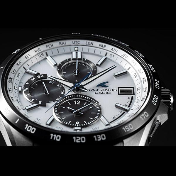 CASIO Men's OCEANUS OCW-T2600J-7AJF [OCEANUS CLASSIC LINE] Round Watch Silver Titan