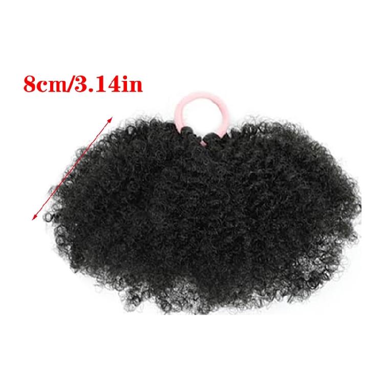 1 Pair Girls' Elastic Hair Bun Bands Enhancing Style with Voluminous Curls Elastic Hair Bands Suitable for Various Event