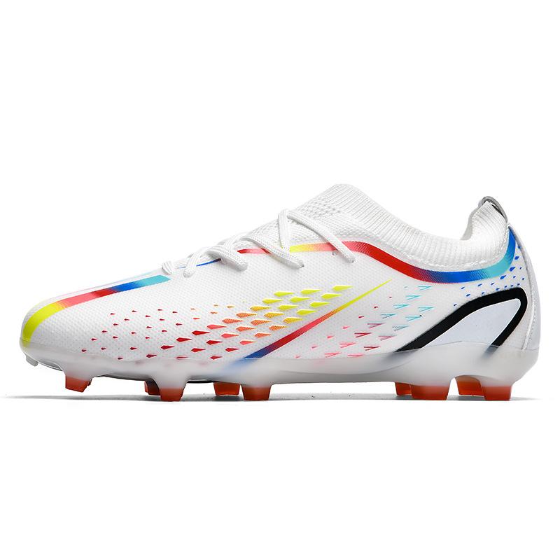 Football shoes men's and women's long broken nail sneakers youth student game sneakers