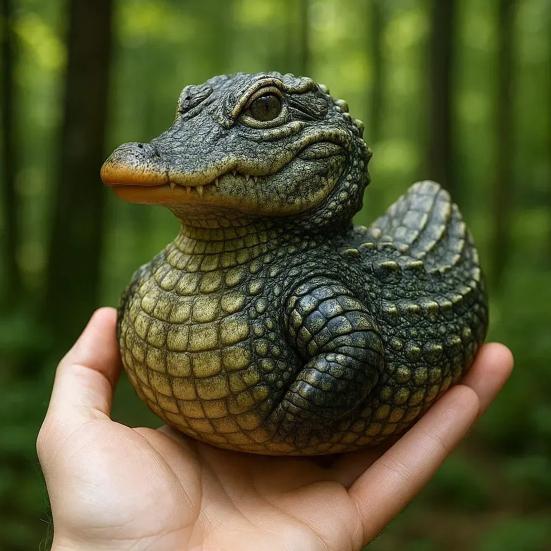 Yousheng Wildlife Duck Figurine Resin Eagle Duck Ornament Wildlife Series Duck Statue Tabletop Buffalo Duck Sculpture Gift for Nature Lovers