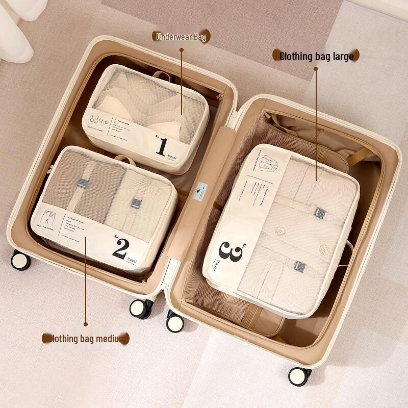 Kashicong Travel Luggage Organizer Bags 3-Piece Set