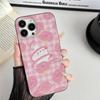 Kawaii Niedliches Kaninchen M-MolangS Anime Für IPhone 17 16 15 Plus Pro Max 12 14 Plus 11 13 Welle Geriffelt Streifen Funda Handyhülle